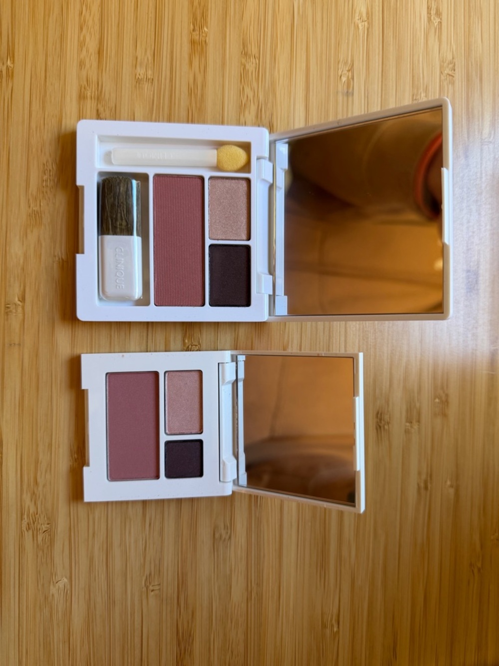 Clinique Rose Plum Eyeshadow & Blush Compact Palette 2pcs